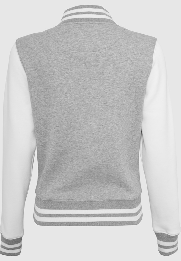 Ladies Sweat College Jacket-1