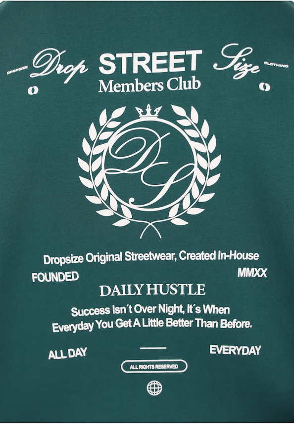 HEAVY OVERSIZE MEMBERS CLUB HOODIE-5