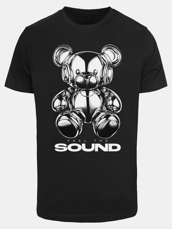 Mister Tee Feel The Sound Chrome Bear Tee-2