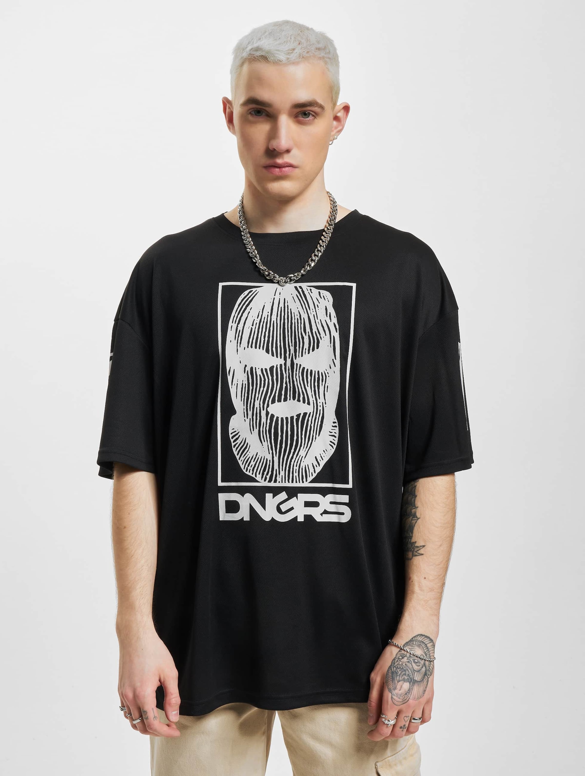 Dangerous DNGRS Evil 07 T-Shirt Männer,Unisex op kleur zwart, Maat 6XL