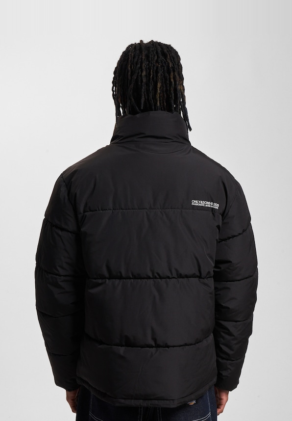 Only & Sons Puffer Jacket-1