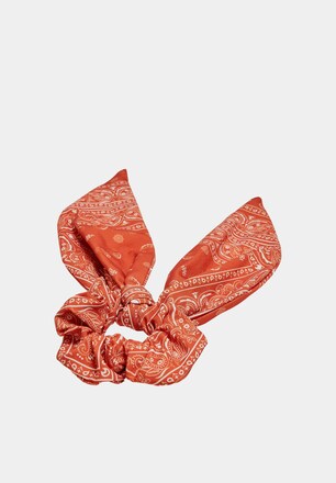 Bandana Print Scrunchies With XXL Bow 2-Pack