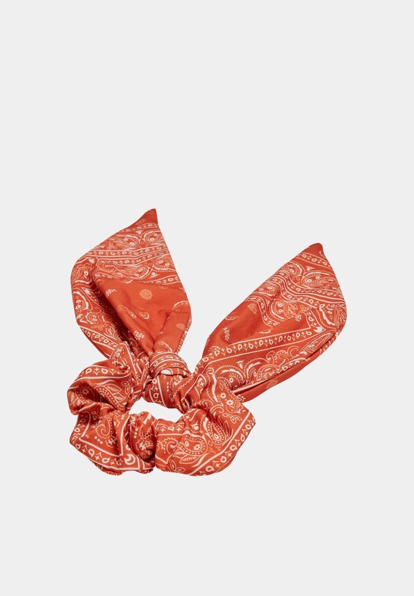 Bandana Print Scrunchies With XXL Bow 2-Pack-0