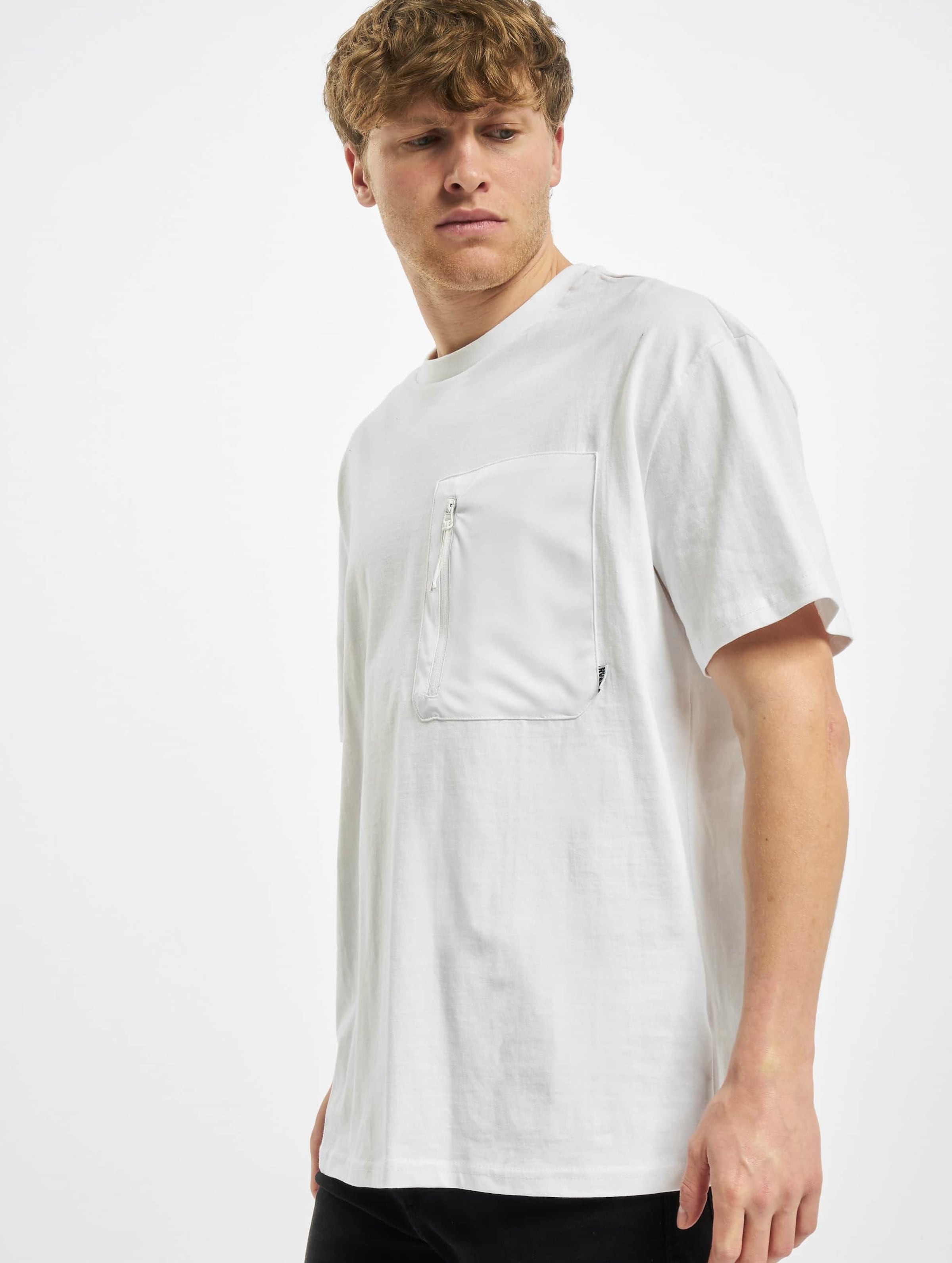 Urban Classics Oversized Big Pocket Tee Mannen op kleur wit, Maat 5XL