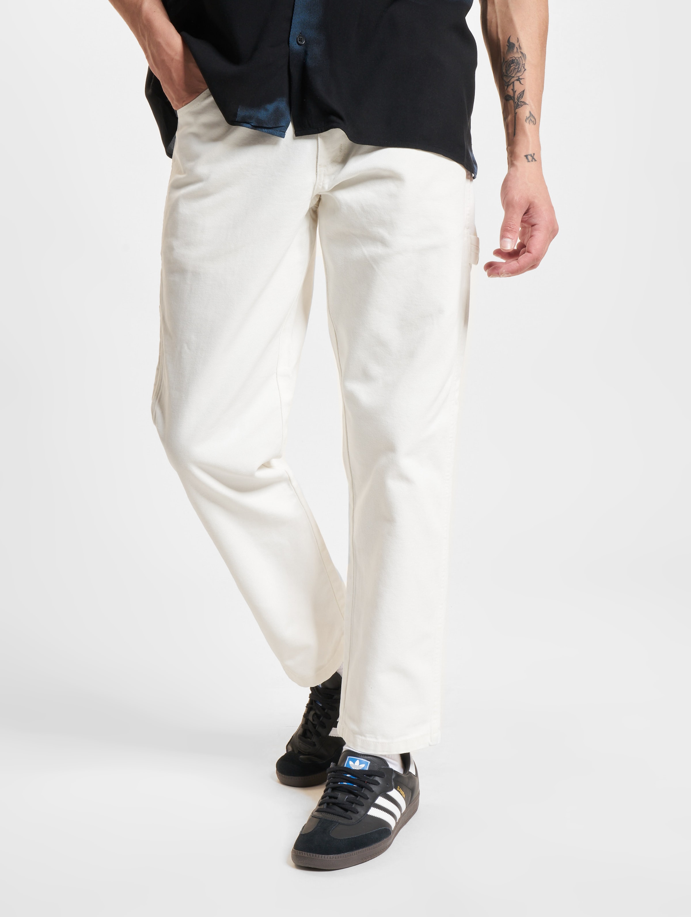 Dickies Duck Carpenter Straight Fit Jeans Männer,Unisex op kleur wit, Maat 28