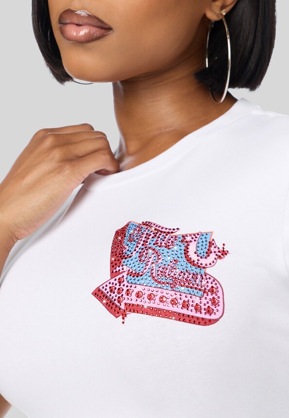 CRYSTAL TRUE GIRL CLUB BABY TEE-3