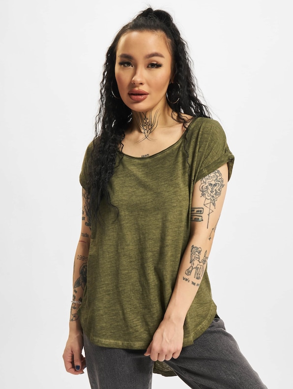 Ladies Long Back Shaped Spray Dye-2