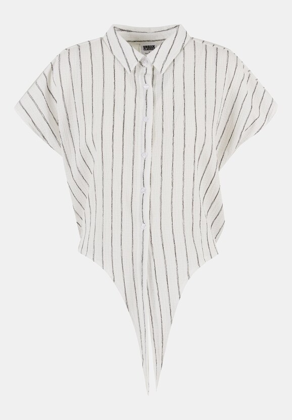 Ladies Structured Striped Tied-4