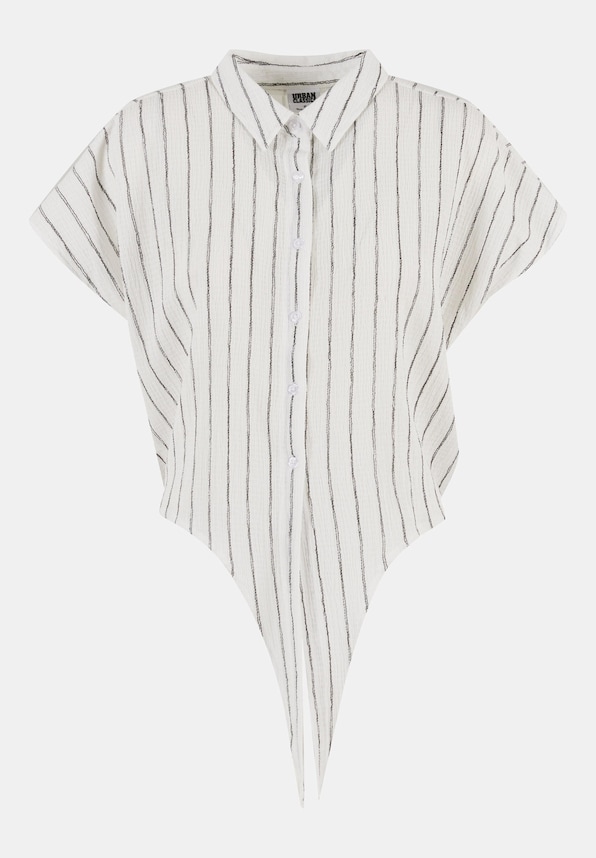 Ladies Structured Striped Tied-4