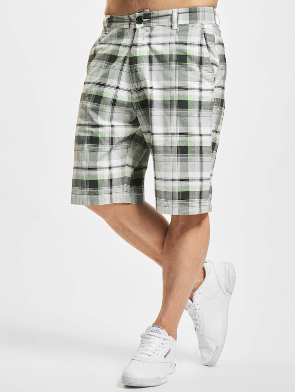 Big Checked Shorts-2