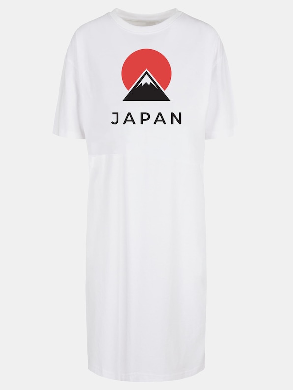 Ladies Japan Organic Oversized Slit Tee -2