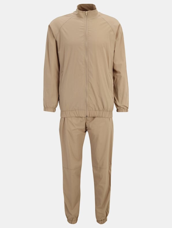 DEF Elastic plain track suit-8