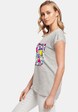 Ladies Geometric Retro Extended Shoulder Tee-2