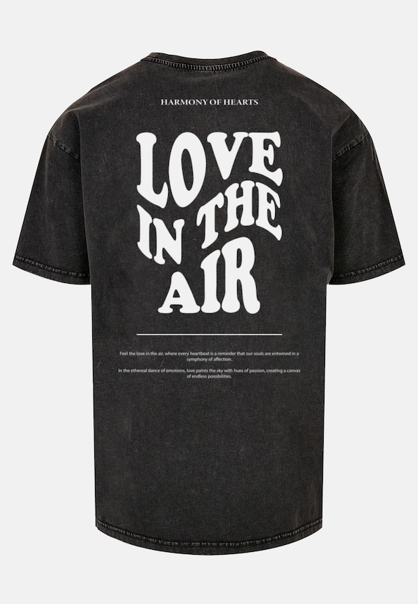 Merchcode Love In The Air Acid Washed Heavy Oversize Tee-5