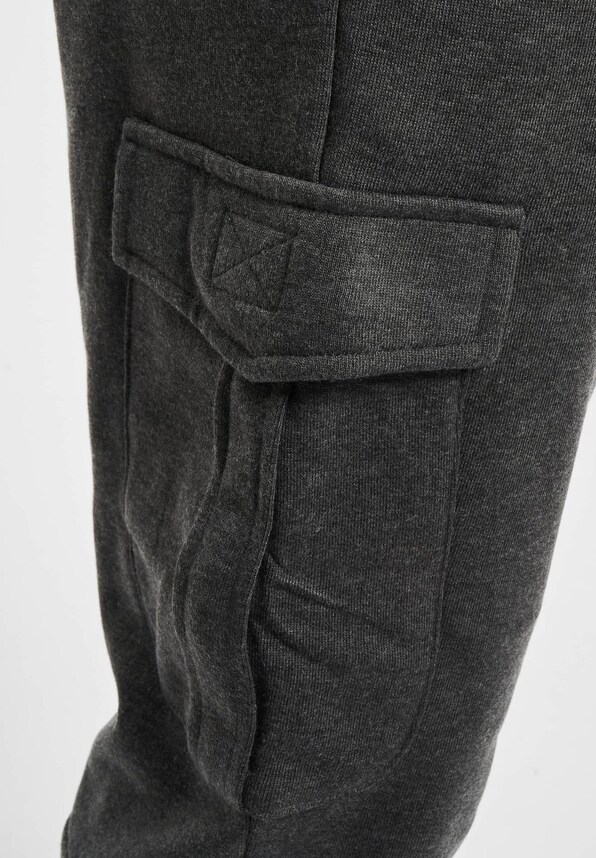 Fitted Cargo Sweatpants-3