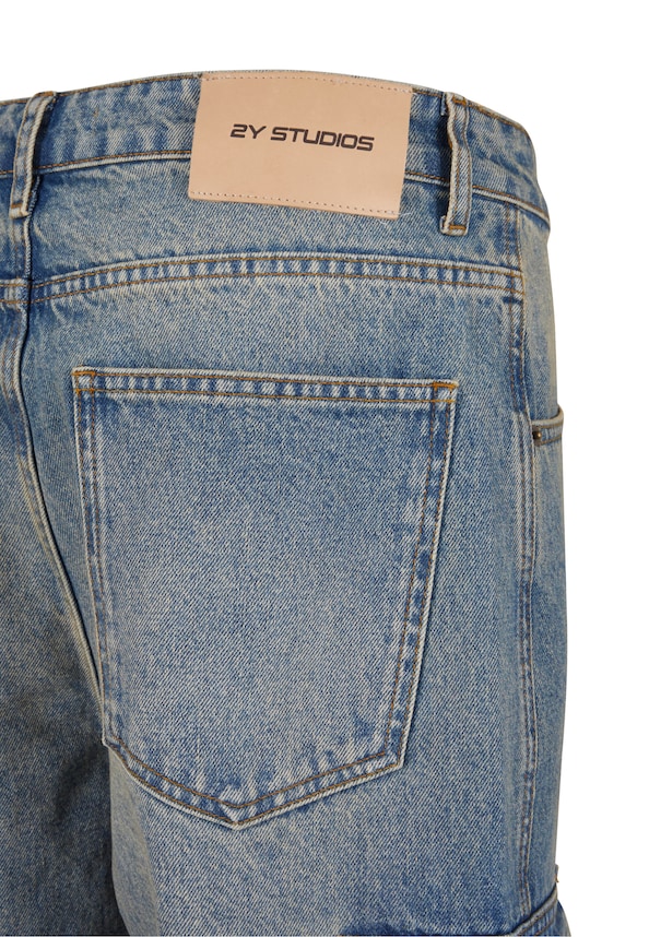 Vorin Cargo Baggy Jeans-7