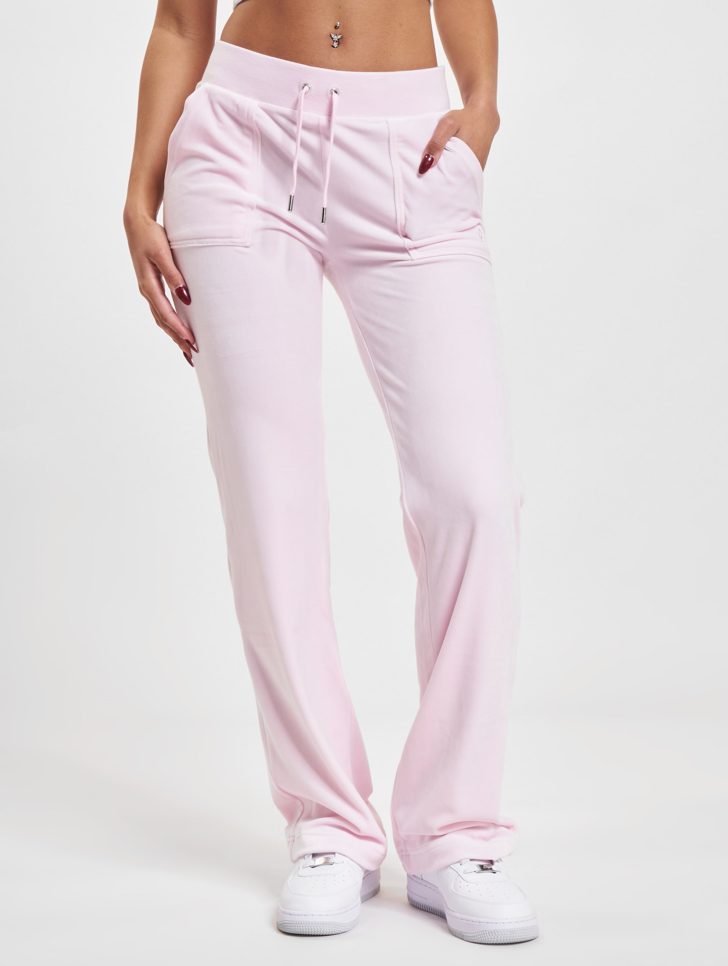 Juicy Couture Straight Leg With Pocket Sweat Pant Vrouwen op kleur roze, Maat S