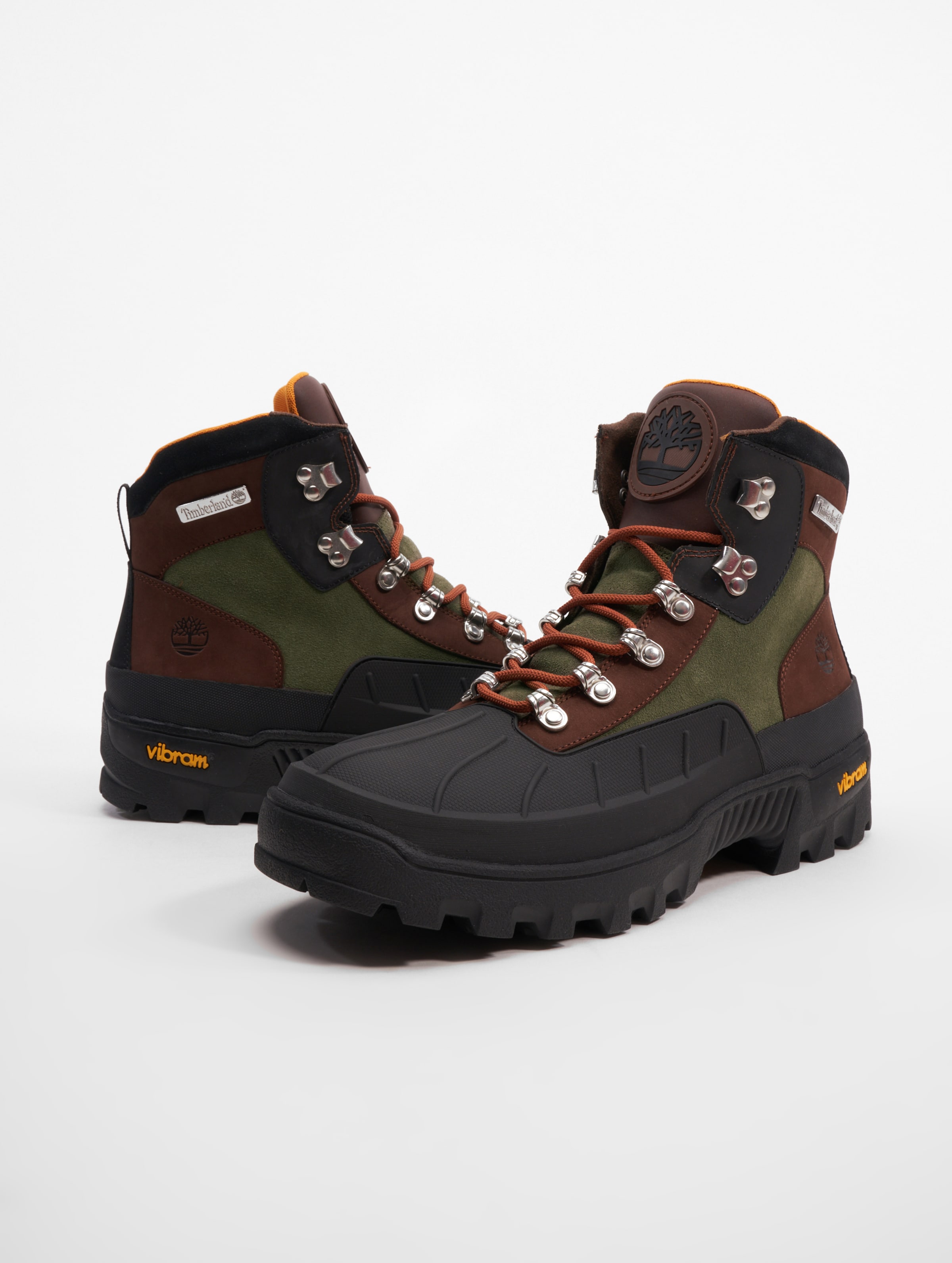 Timberland Vibram Euro Hiker WP Boots op kleur zwart, Maat 45.5