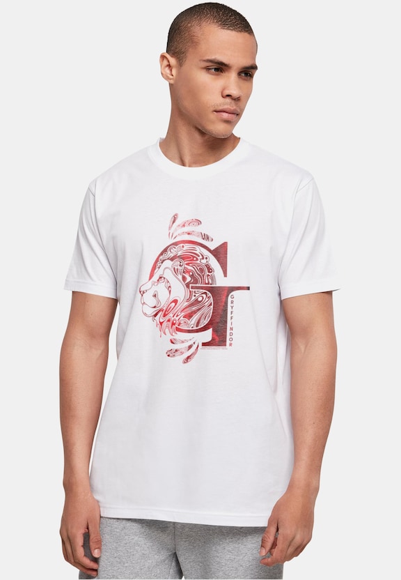 Harry Potter - Griffindor Lion Basic T-Shirt-0