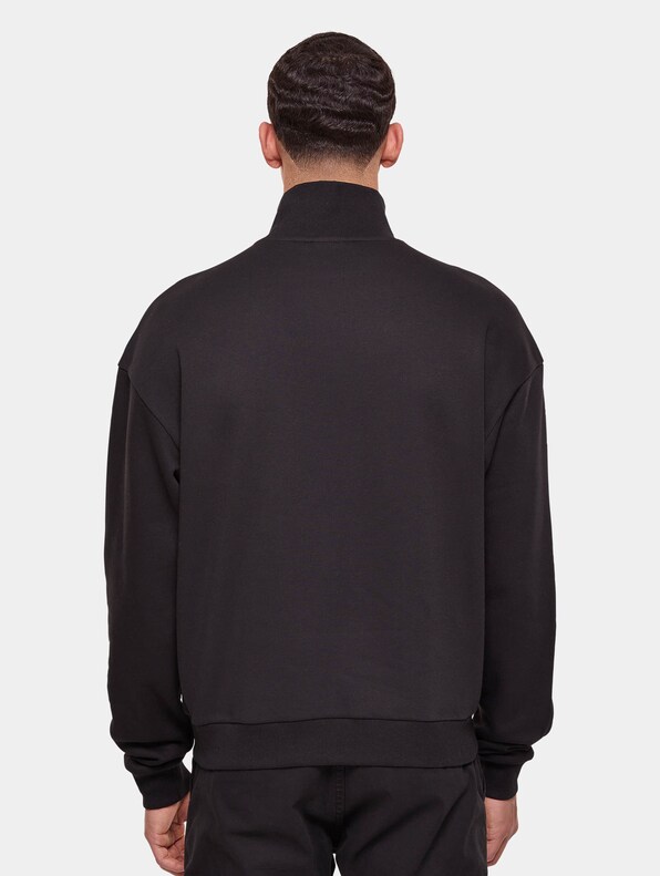 High Rib Neck Crew-1