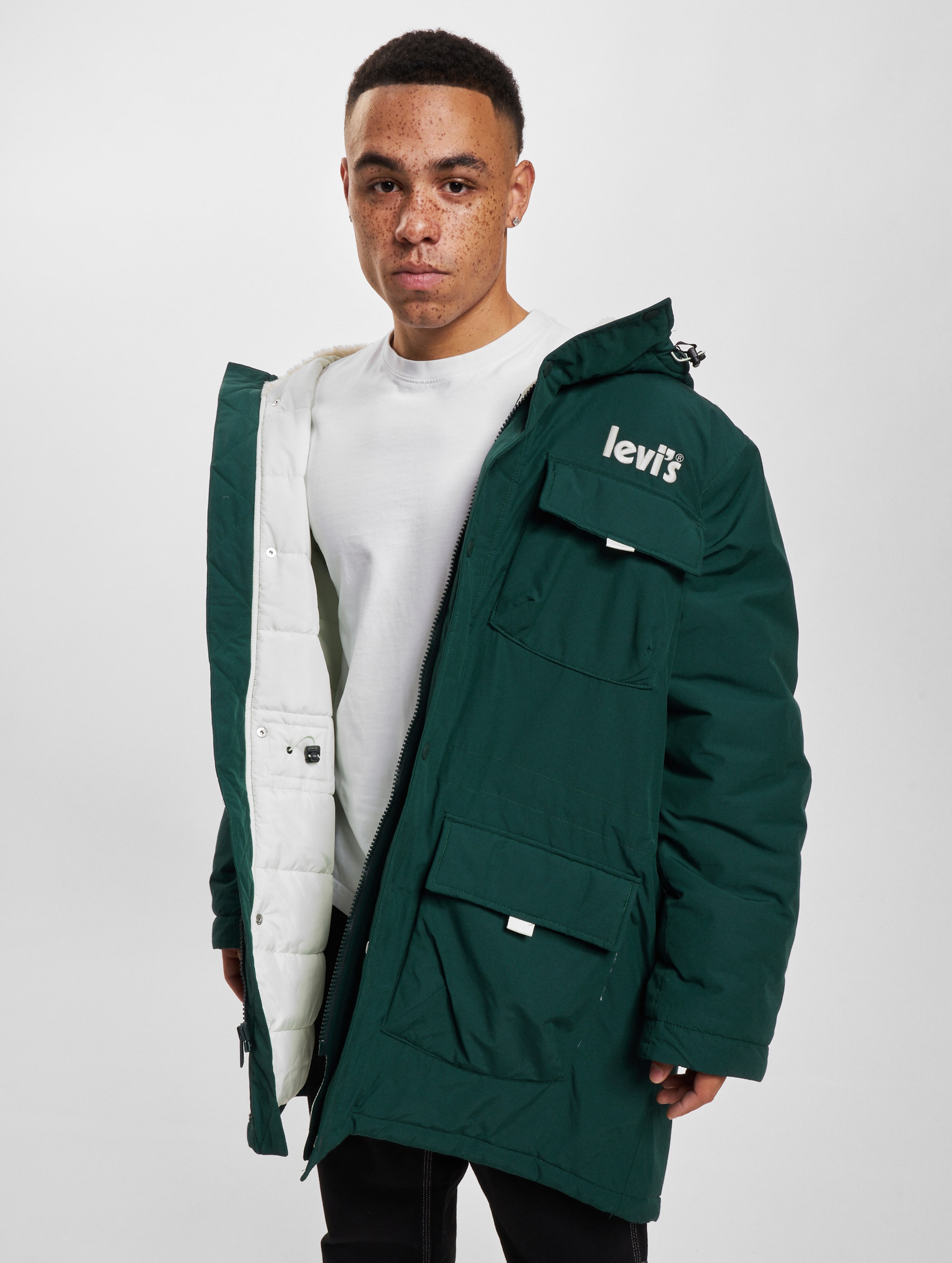 Levi parka sale coat