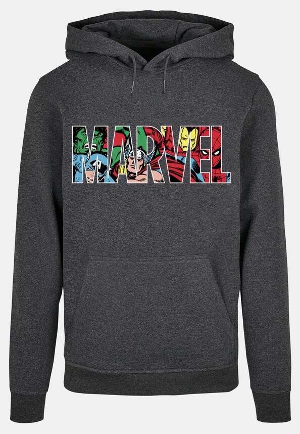 Marvel Logo Character Infill Hoody-0