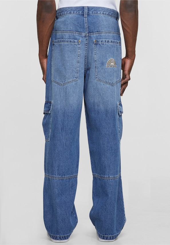 Southpole Cargo Denim Pants-1