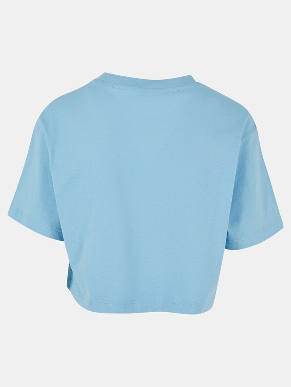 Build Your Brand Ladies Short Oversized Tee-5