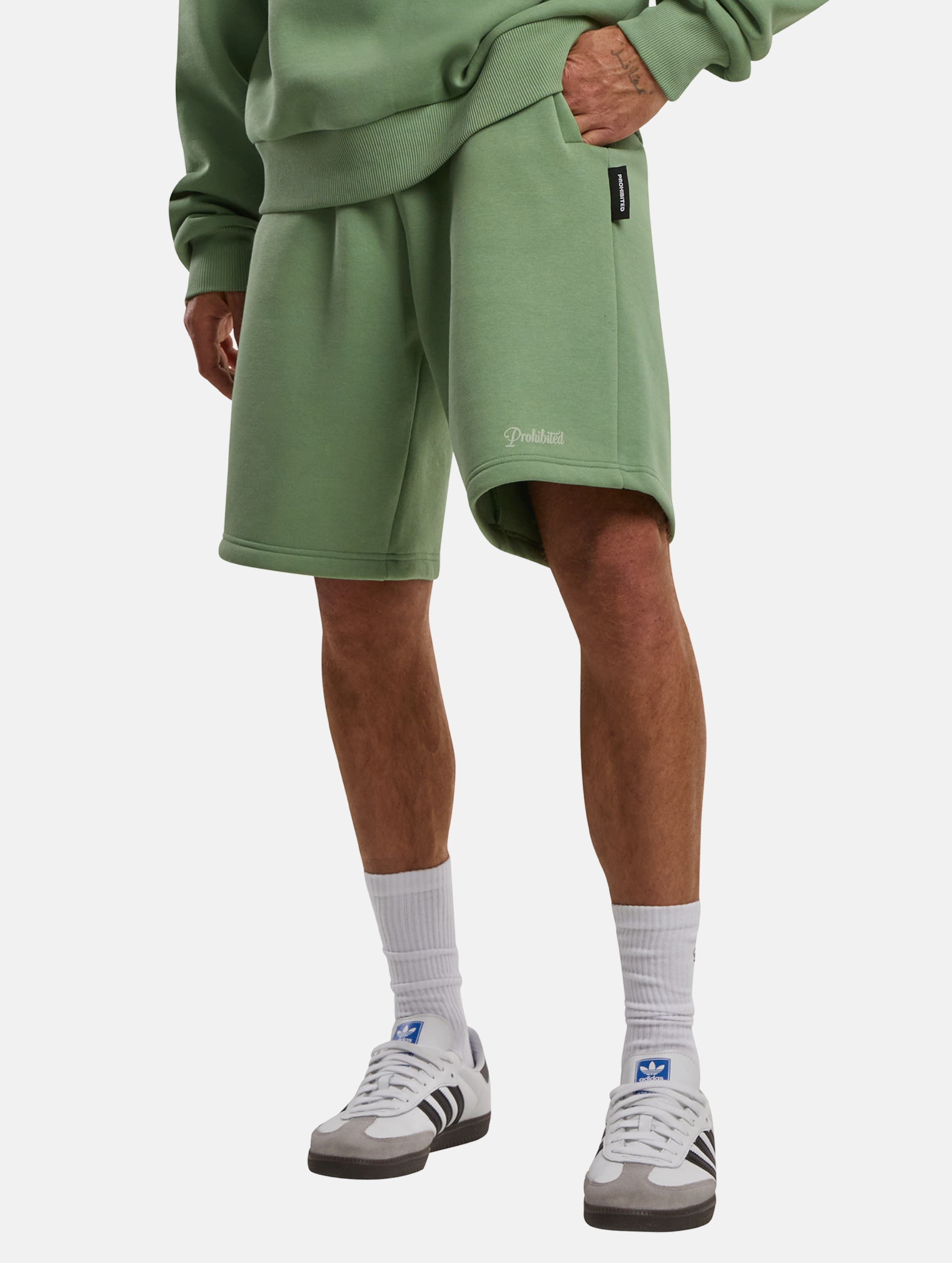 Prohibited 10119 V2 Shorts Männer,Unisex op kleur groen, Maat XS