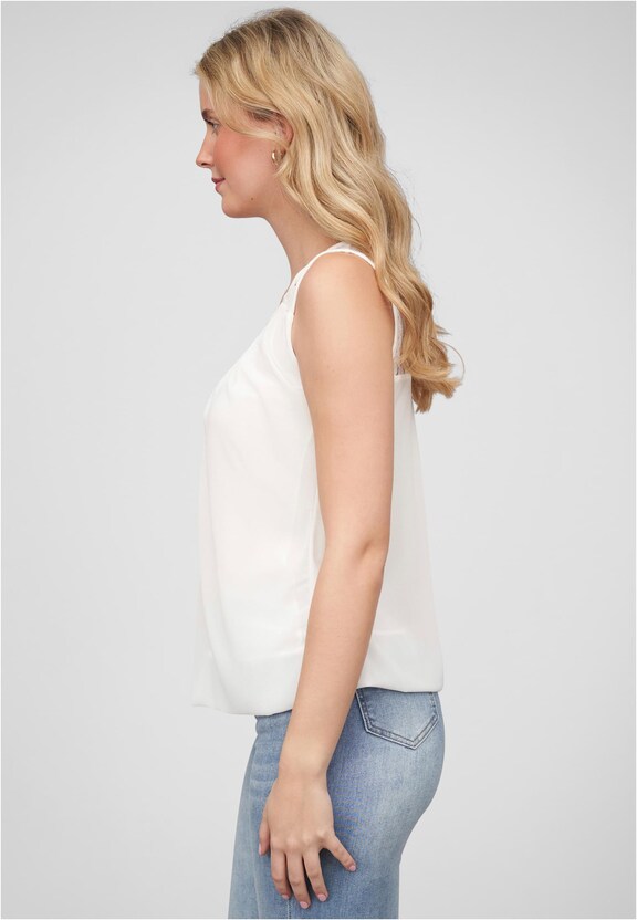 Cloud5ive Damen Chiffon Top mit Spitzendetails-2