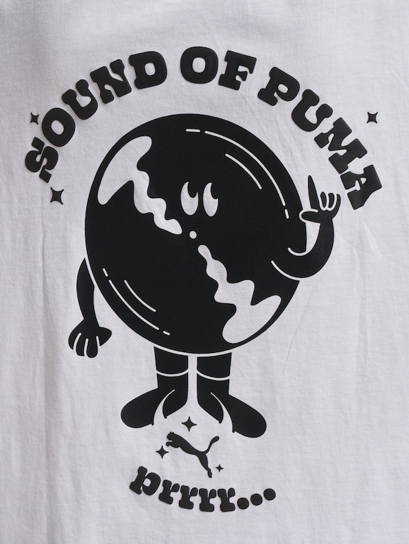 Puma Graphics Sound Of Puma Tee T-Shirts-3