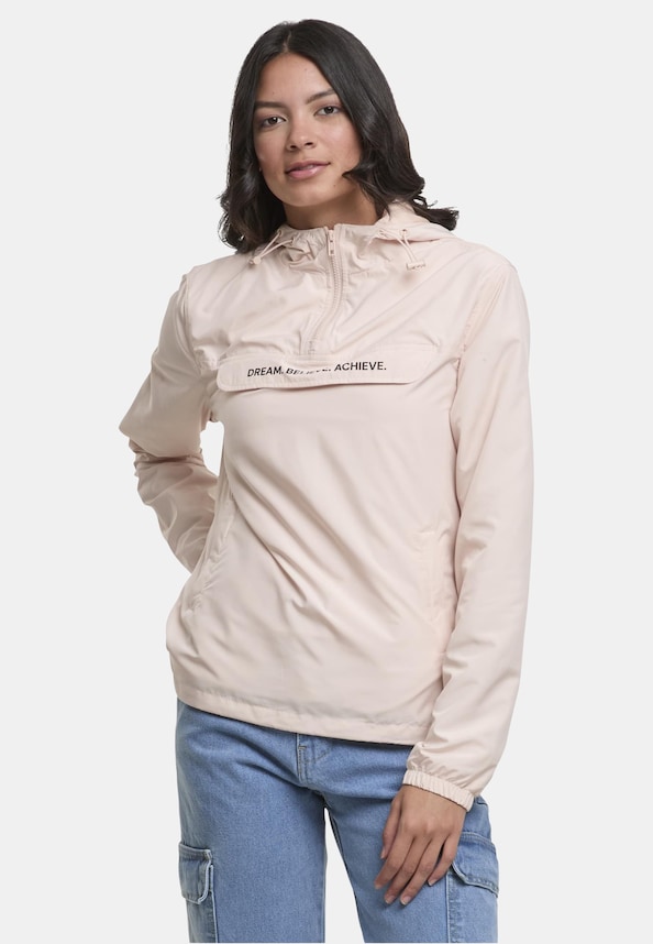 Dream Believe Achieve Ladies Basic Pull Over Jacket-0