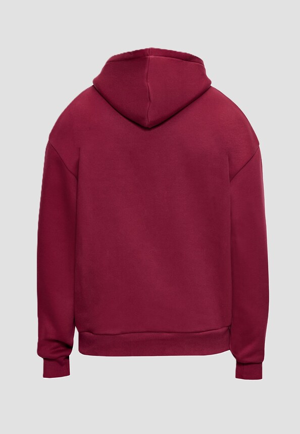 SUPER HEAVY BLANK HOODIE-5