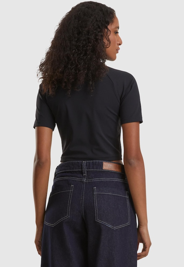 Ladies High Neck Short-1