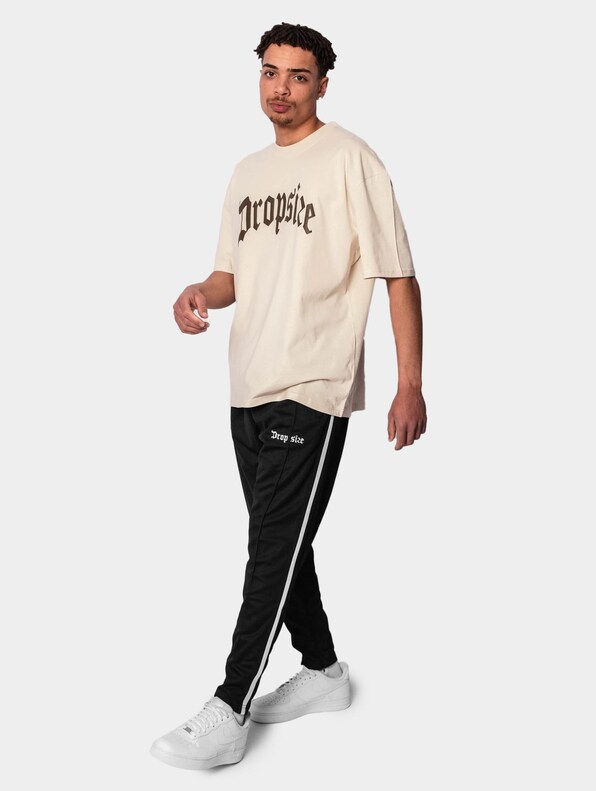 Heavy Oversize White Logo Puffer Print T-Shirt-4