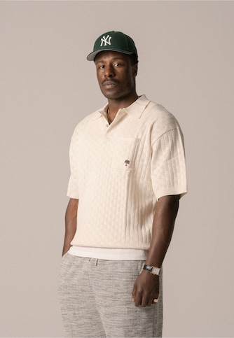 Pointelle Knit Polo