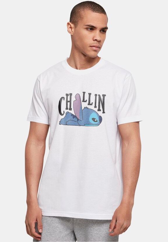 Lilo And Stitch - Chillin T-Shirt-0