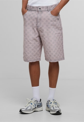 PEQUS Aether Monogram Denim Jorts