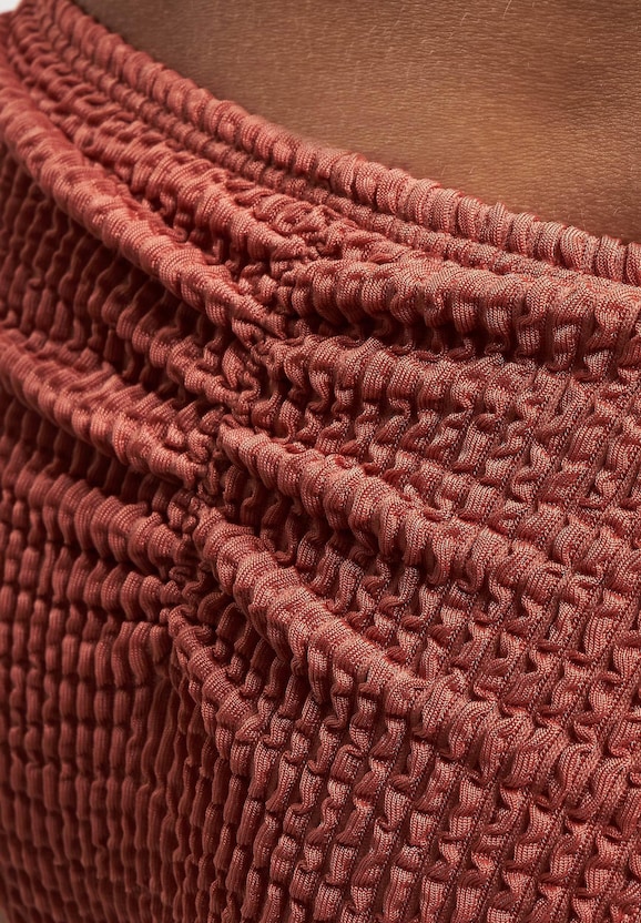 Karl Kani Small Signature Crinkle High Leg Bikini Bottom-3