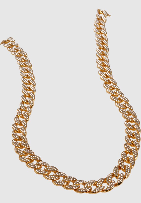 Heavy Necklace With Stones-0