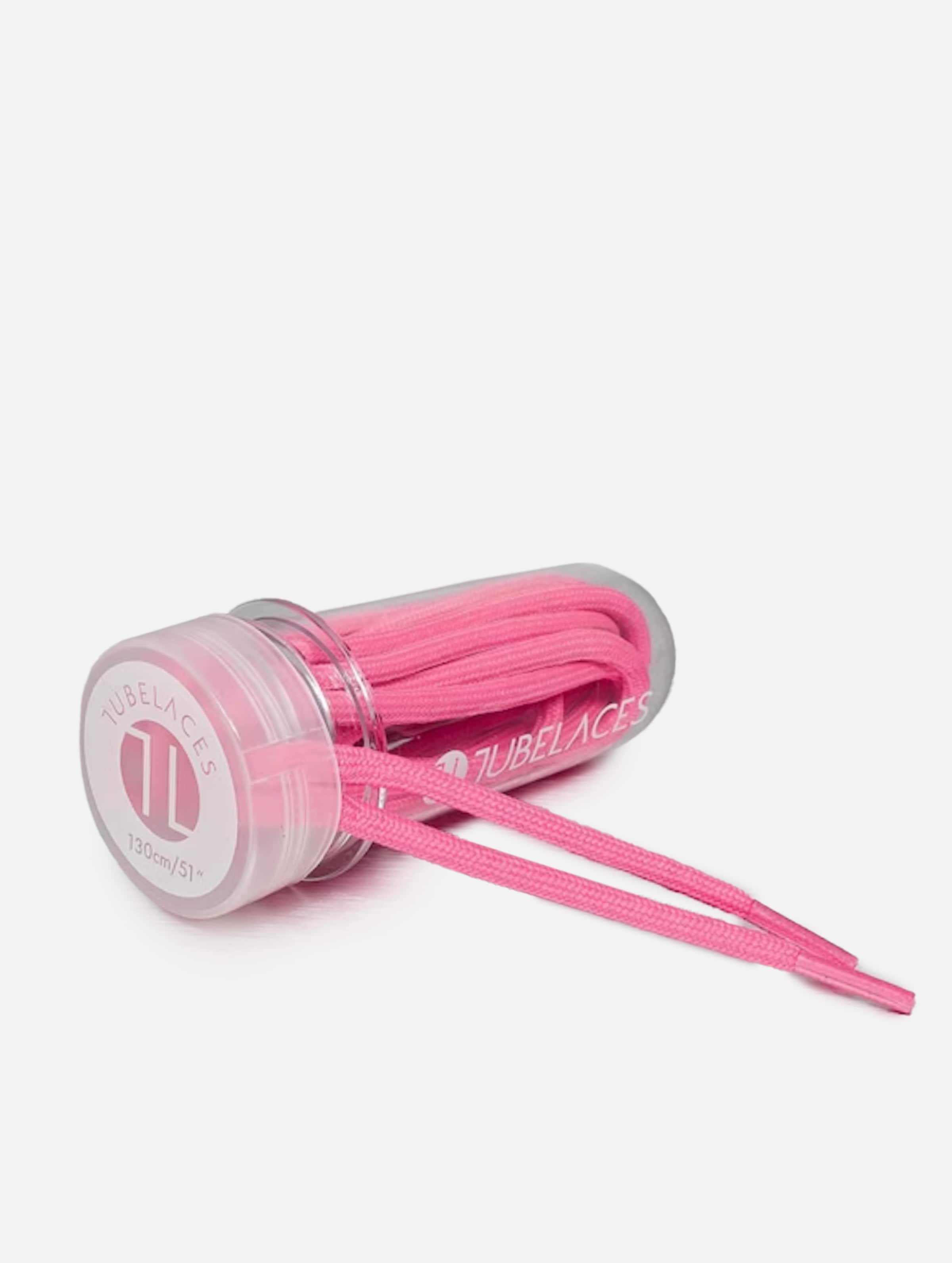 Tubelaces Rope Solid Schnürsenkel Vrouwen op kleur roze, Maat 150_CM