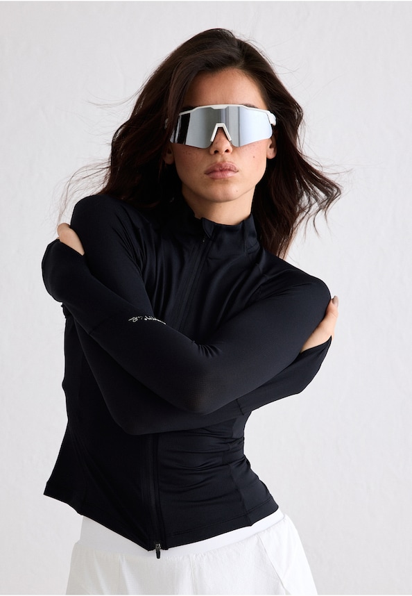 Running Zip Long Sleeve-0