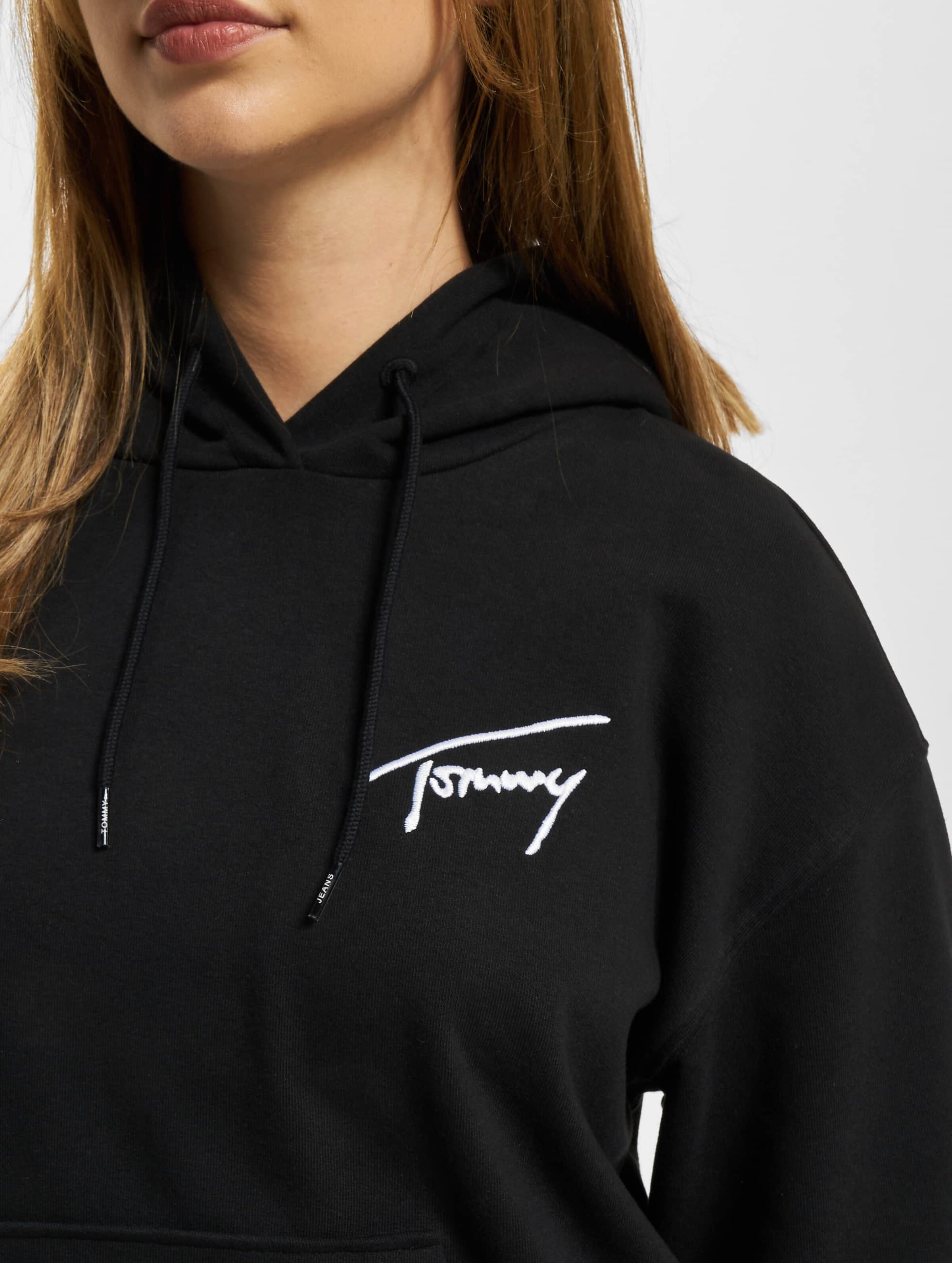 Tommy jeans hot sale signature hoodie