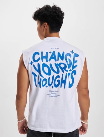 2Y Studios Thoughts Oversize Sleeveless T-Shirt