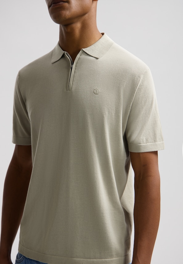 Dorian Zip Polo-3