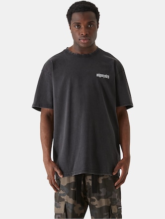 Heavy Oversized Acid WashedSavage Leopard