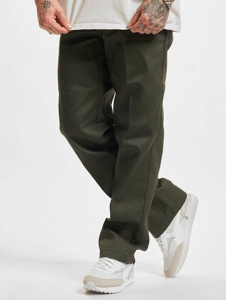 Dickies 874 Straight Fit Work Chino Trousers In Olive Green