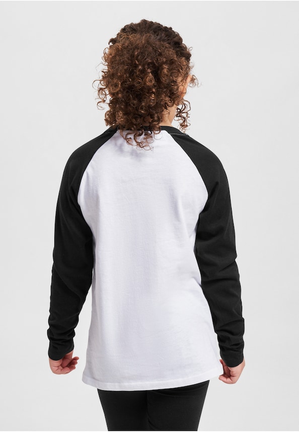 Girls Contrast Raglan -1