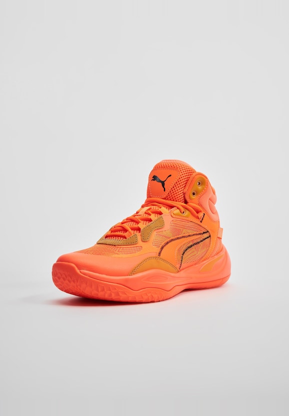 Puma Playmaker Pro Mid Laser Sneakers-1
