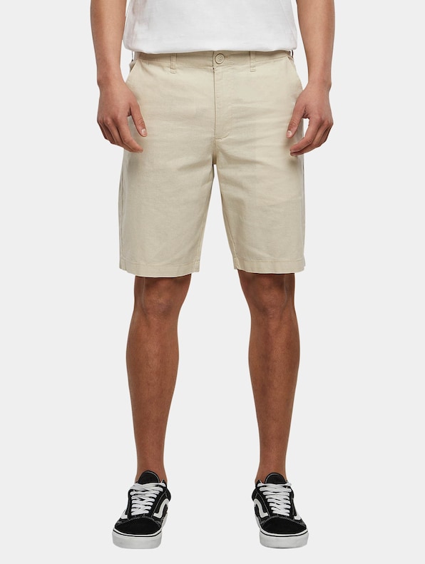 Cotton Linen Shorts-2
